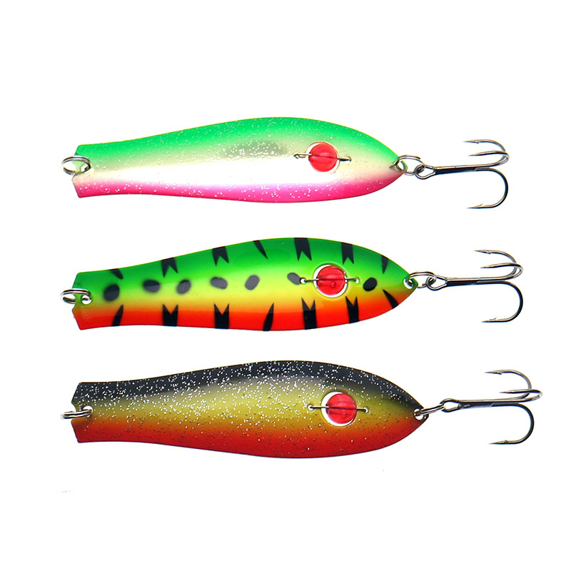 Fishing Lure Spoon - Metall-Jig-Spinner, Spinnfischköder, Hartköder, sinkender Trolling-Löffelköder, 93