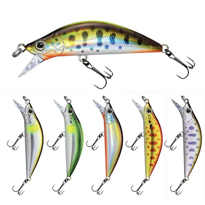 Fishing Lure Jerkbait - 50mm 4,5g Micro Minnow Angelköder Wobbler