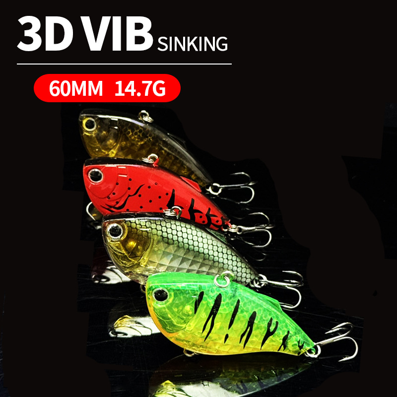 60mm 14,7g Sinkender VIB Angel – Fishing Lure Jerkbait Bewertung und Preis