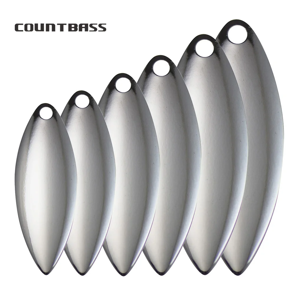 Countbass 50 Stück Nickelstahl – Fishing Lure Blade Bait Bewertung und Preis