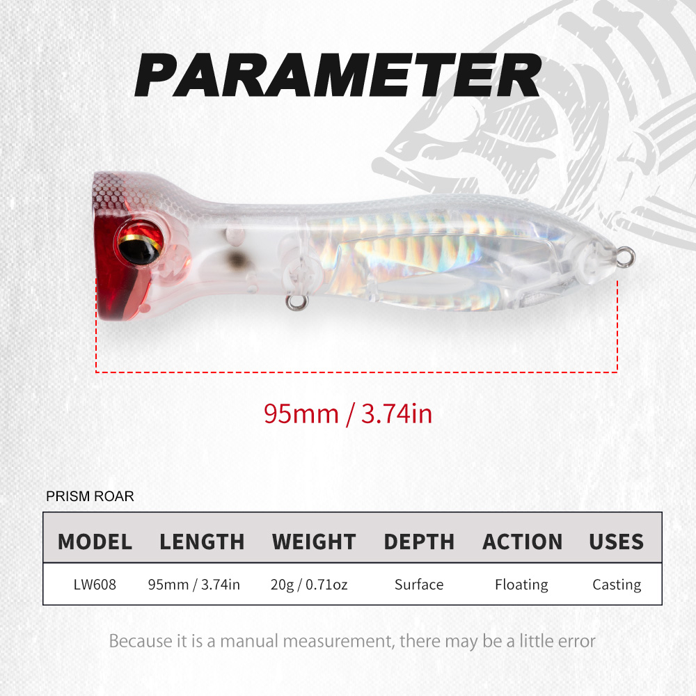 Hunthouse Topwater Floating Po – Fishing Lure Soft Plastic Bewertung und Preis